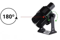 Proyector de logos LED GOBO 30W - Óptica 13° - Exterior - Rotativo