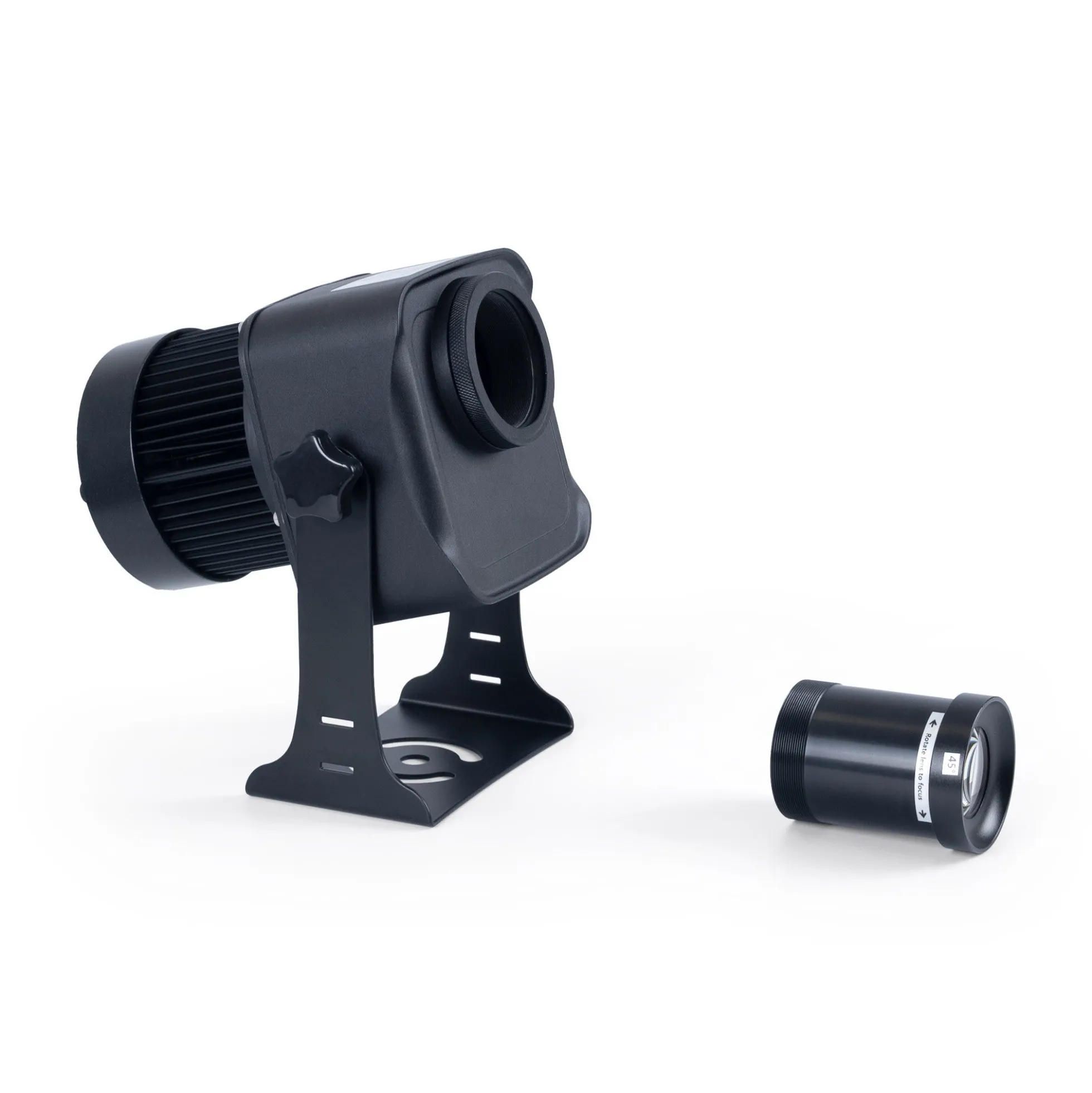 Proyector de logos LED GOBO 100W - Óptica 45° - Exterior - Rotativo