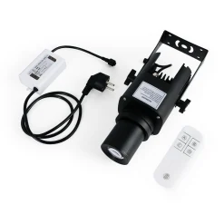 Proyector de logos LED GOBO 20W - Óptica 9° - Exterior - Rotativo