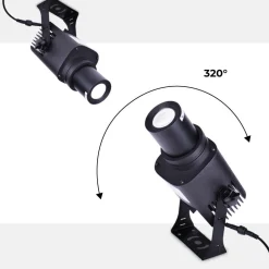 Proyector de logos LED GOBO 20W - Óptica 13° - Exterior - Rotativo
