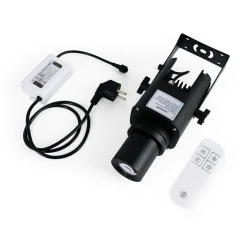 Proyector de logos LED GOBO 20W rotativo exterior - Óptica 20° - IP65