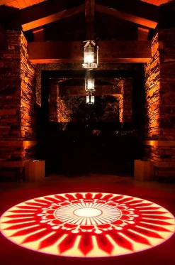Proyector de logos LED GOBO 15W rotativo interior - Óptica 20° - IP20
