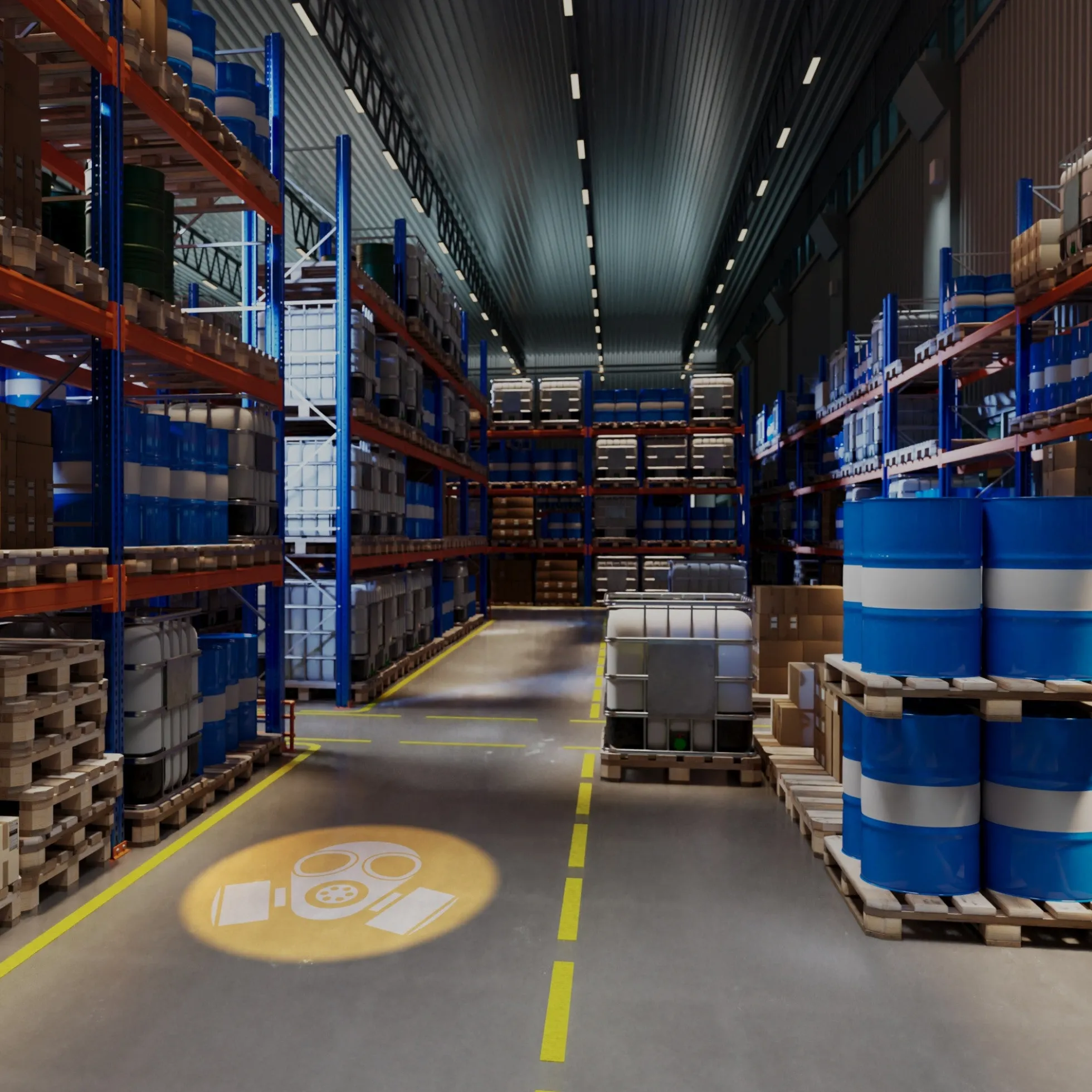 Proyector de logos LED GOBO 30W rotativo interior - Óptica 20° - IP40