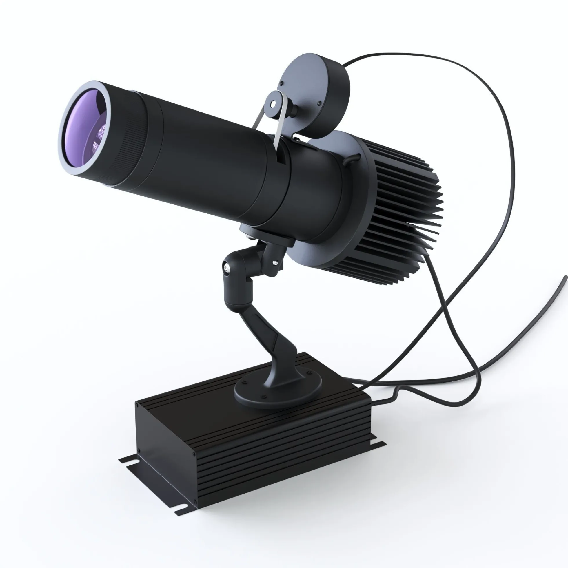 Proyector de logos LED GOBO 30W rotativo interior - Óptica 20° - IP40