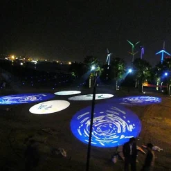 Proyector de logos LED GOBO 40W rotativo exterior - Óptica 20° - IP65