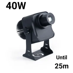 Proyector de logos LED GOBO 40W rotativo exterior - Óptica 20° - IP65