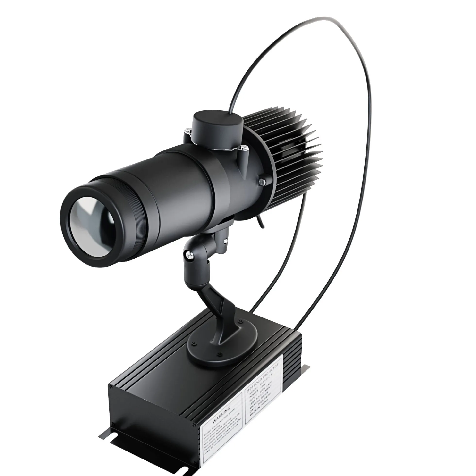 Proyector de logos LED GOBO 55W Rotatorio- Interior - Óptica 20° -IP20