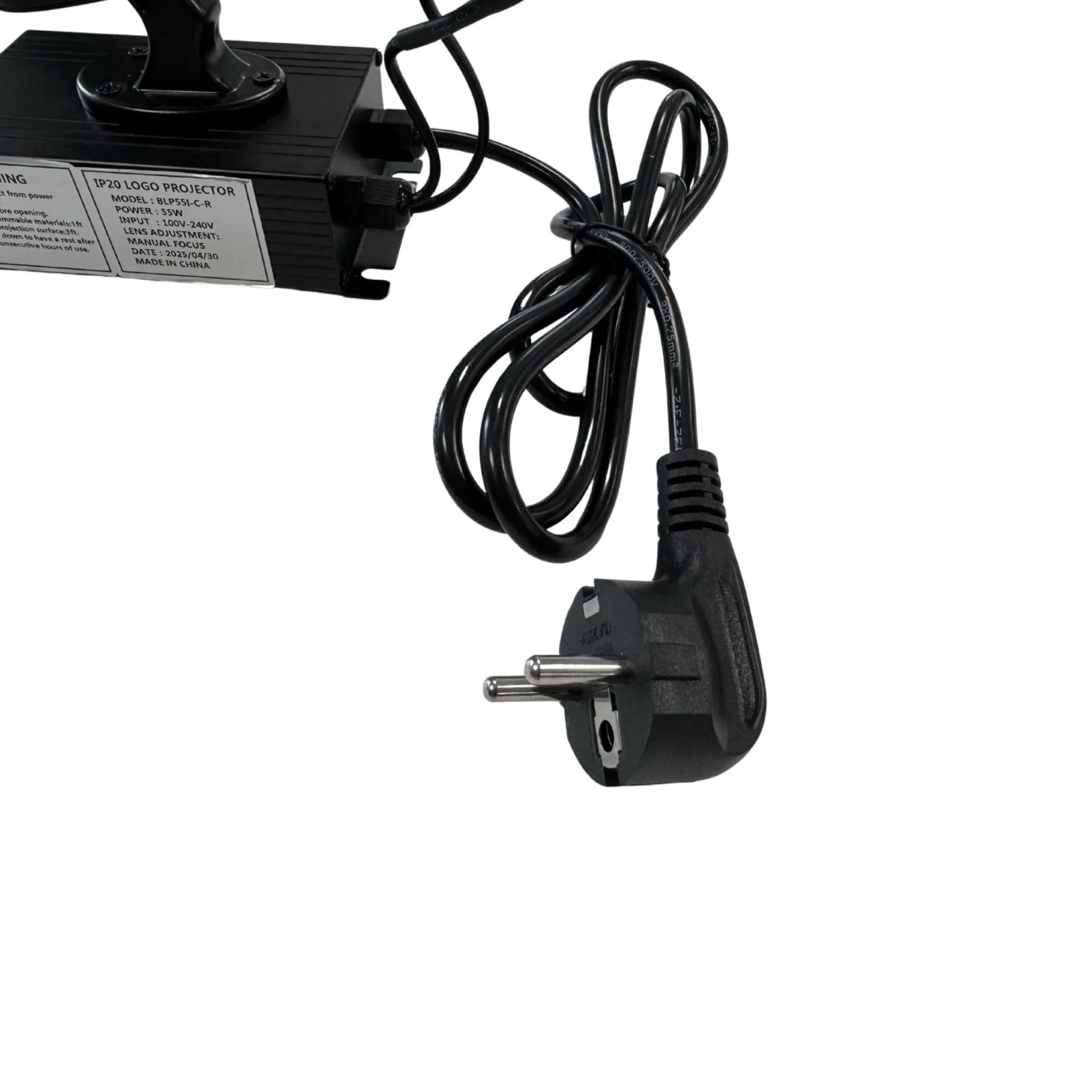 Proyector de logos LED GOBO 55W Rotatorio- Interior - Óptica 20° -IP20