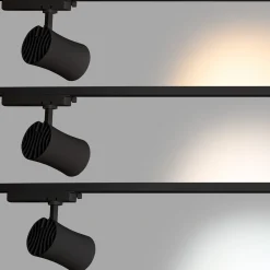 Proyector LED arquitectónico para carril monofásico CCT - 40W - CRI 90