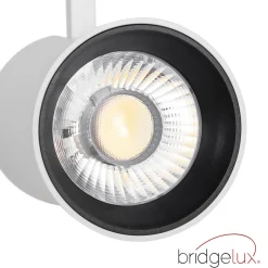 Proyector LED arquitectónico para carril monofásico CCT - 40W - CRI 90