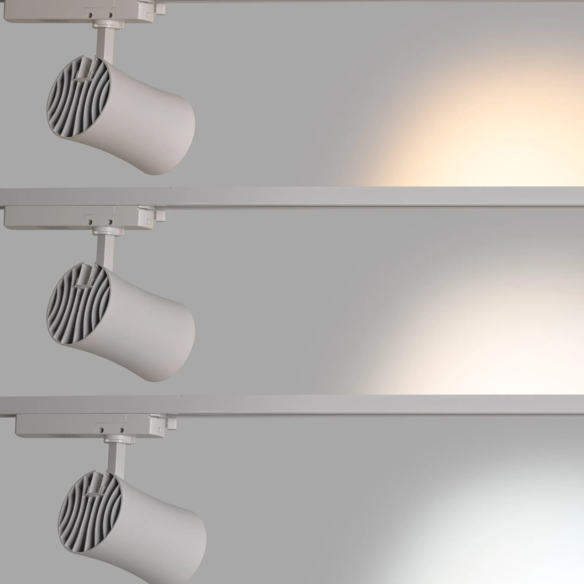 Proyector LED arquitectónico para carril monofásico CCT - 40W - CRI 90