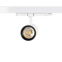 Proyector LED arquitectónico para carril trifásico CCT - 20W - CRI 90 - Driver KGP