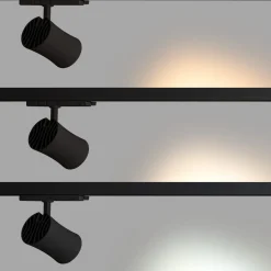 Proyector LED arquitectónico para carril trifásico CCT - 40W - CRI 90 - Driver KGP