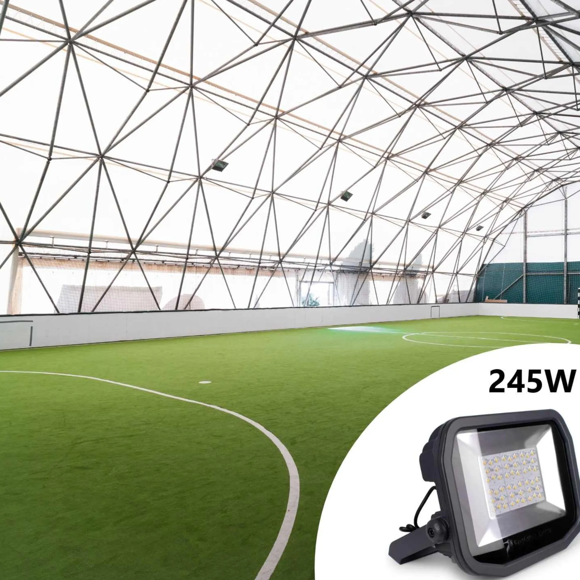 Proyector LED asimétrico exterior 245W - 30000lm - IP65