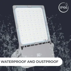 Proyector LED asimétrico exterior 600W - Regulable 1-10V - 160lm/W - IP66
