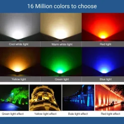 Proyector LED de exterior RGB+CCT - 10W - RF/WiFi - IP65 -Mi-Light