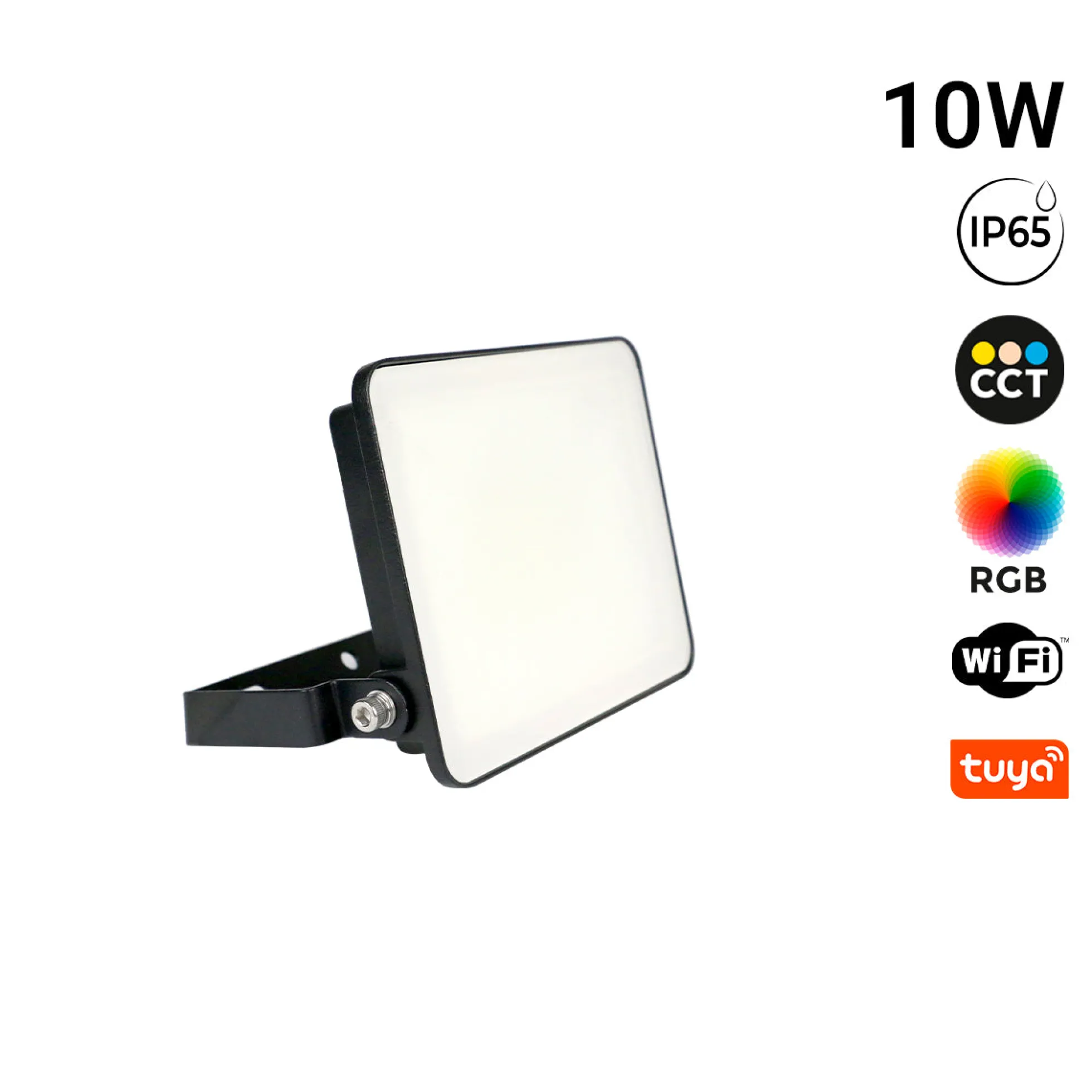 Proyector LED de exterior - RGBCCT - 10W - control WIFI/TUYA APP - IP65