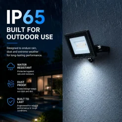 Proyector LED de exterior - RGBCW - 10W - mando a distancia IR - IP65