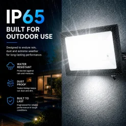 Proyector LED de exterior - RGBCW - 50W - mando a distancia IR - IP65