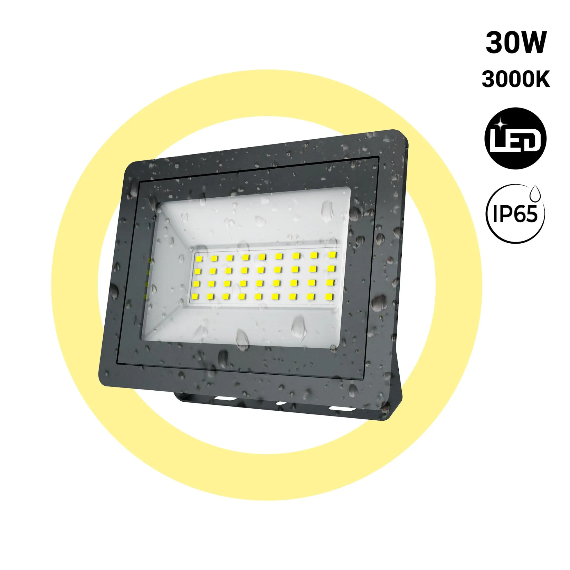 Proyector LED de exterior - Slim - 30W - 3200lm - IP65