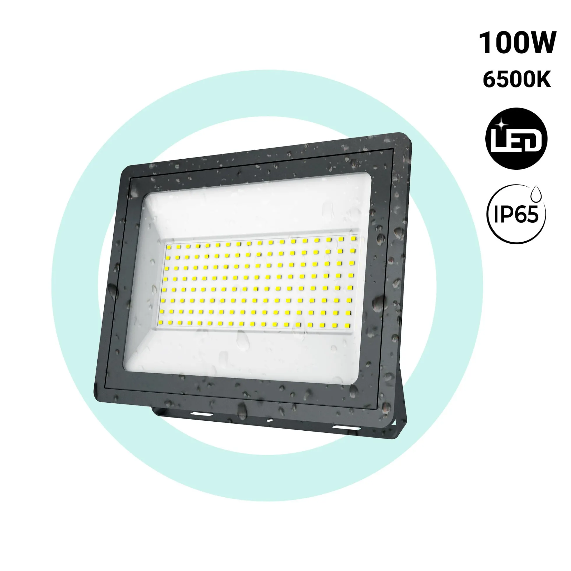 Proyector LED de exterior - Slim - 100W - 9800lm - IP65