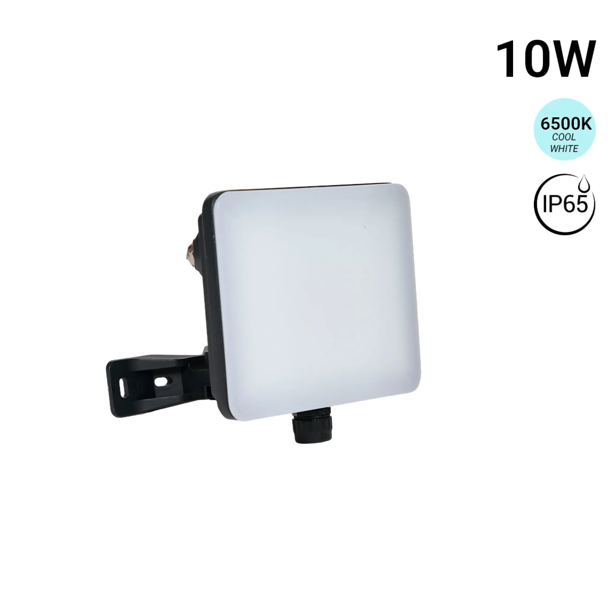 Proyector LED de exterior - 10W - 100 lm/W - Sensor Series - Negro - IP65