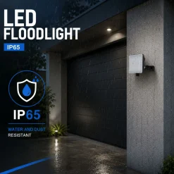 Proyector LED de exterior - 10W - 100 lm/W - Sensor Series - Negro - IP65