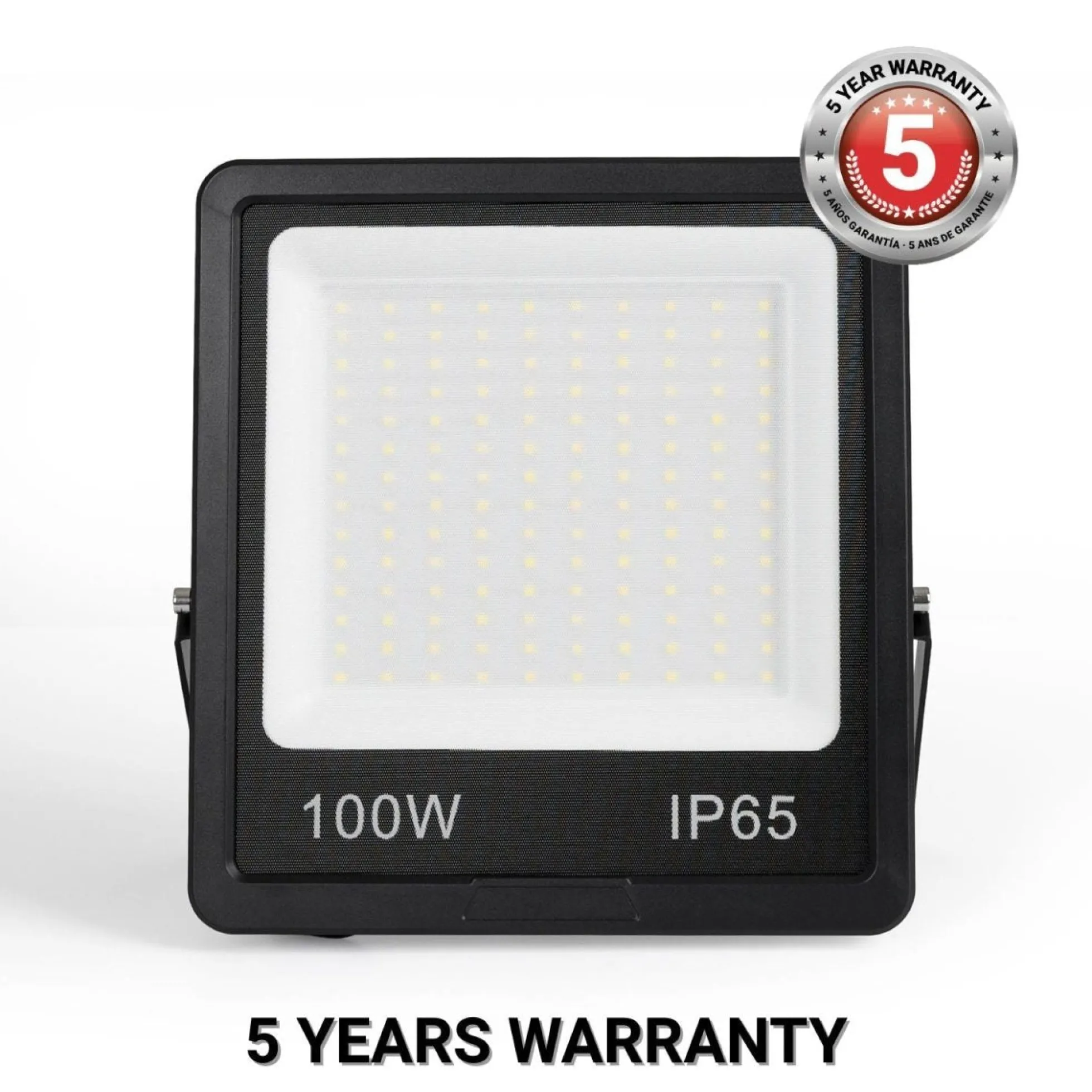 Proyector LED de exterior - 100W - Negro - IP65