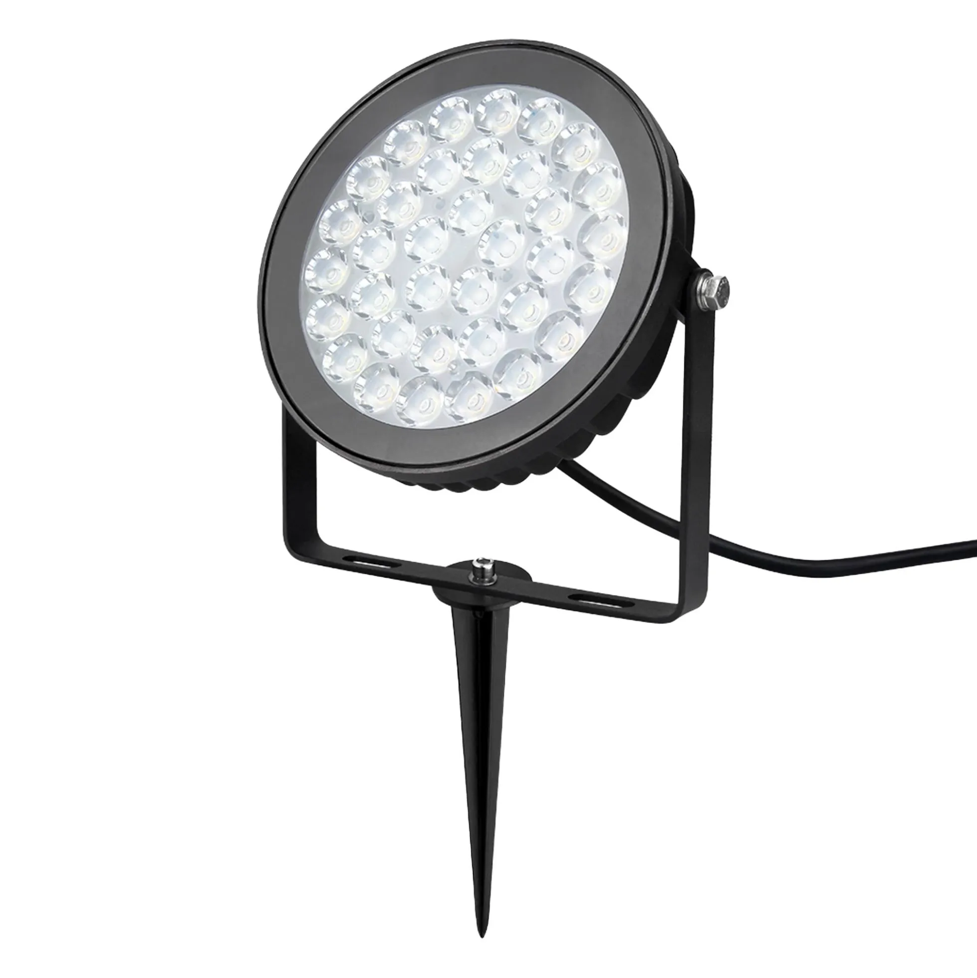 Proyector LED de jardín con pincho RGB+CCT - 25W - IP66 - RF/WiFi - Mi-Light