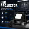 Proyector LED de trabajo con cable y soporte - 20W - 6500K - IP54