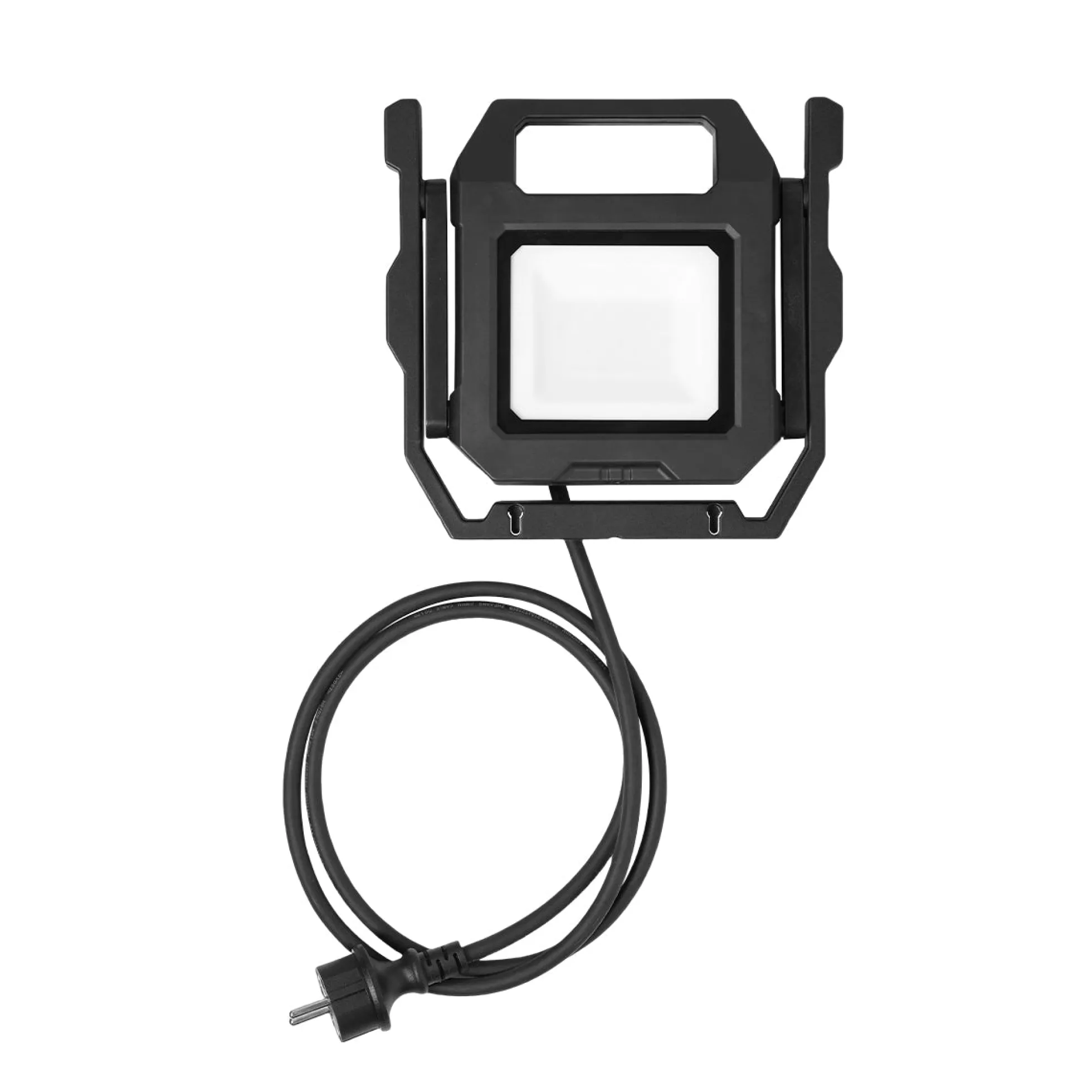 Proyector LED de trabajo con cable y soporte - 20W - 6500K - IP54