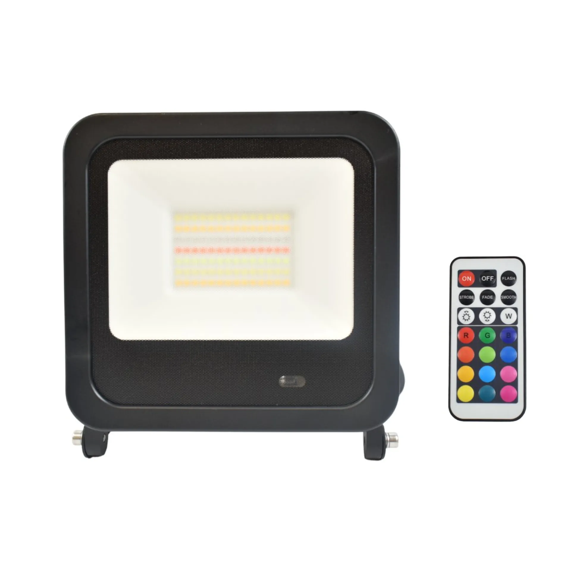 Proyector LED exterior RGBW con mando - IP65 - 120º- 50W