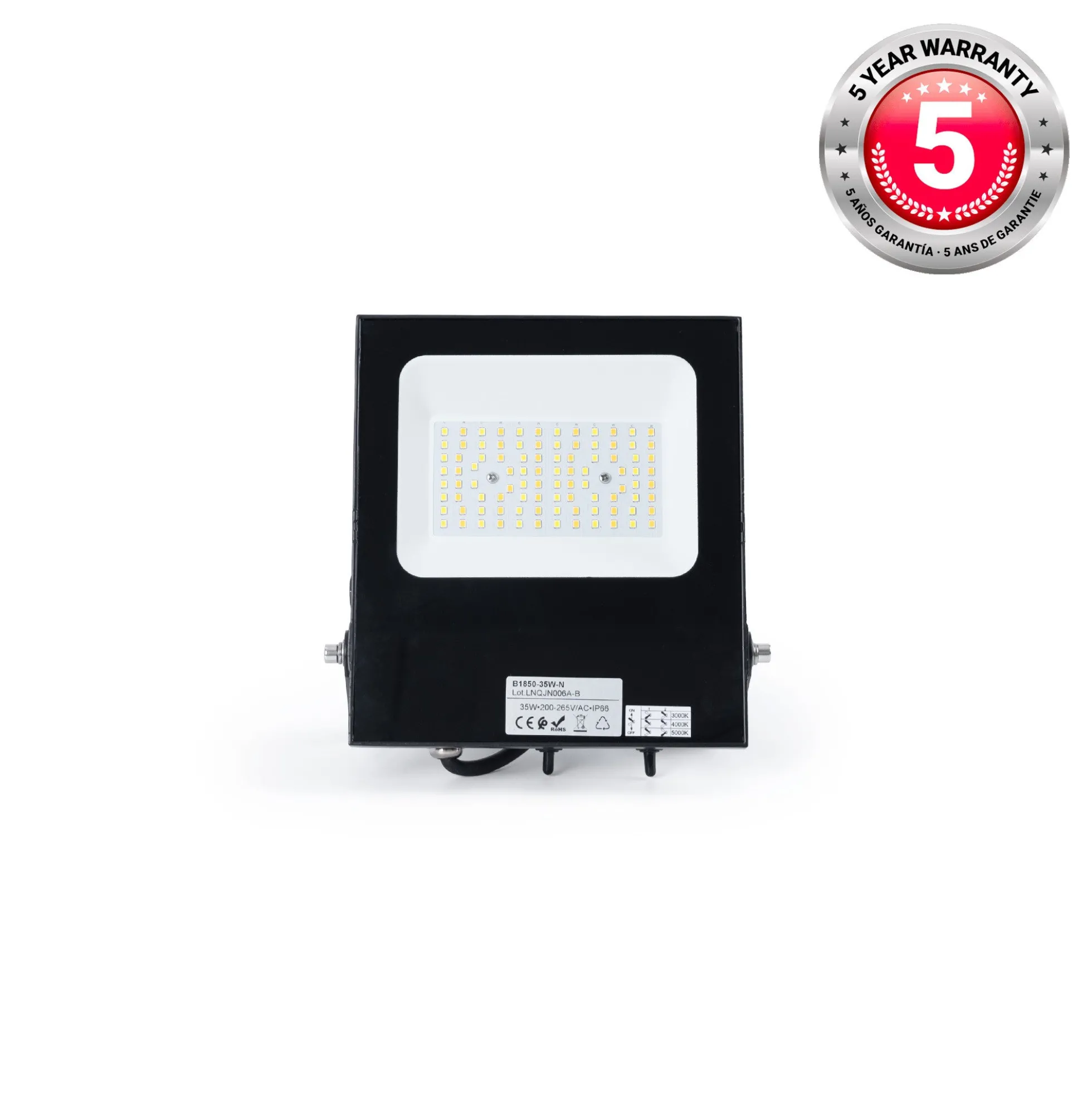 Proyector LED exterior 35W CCT - Serie "PRO" - 110lm/W - IP66