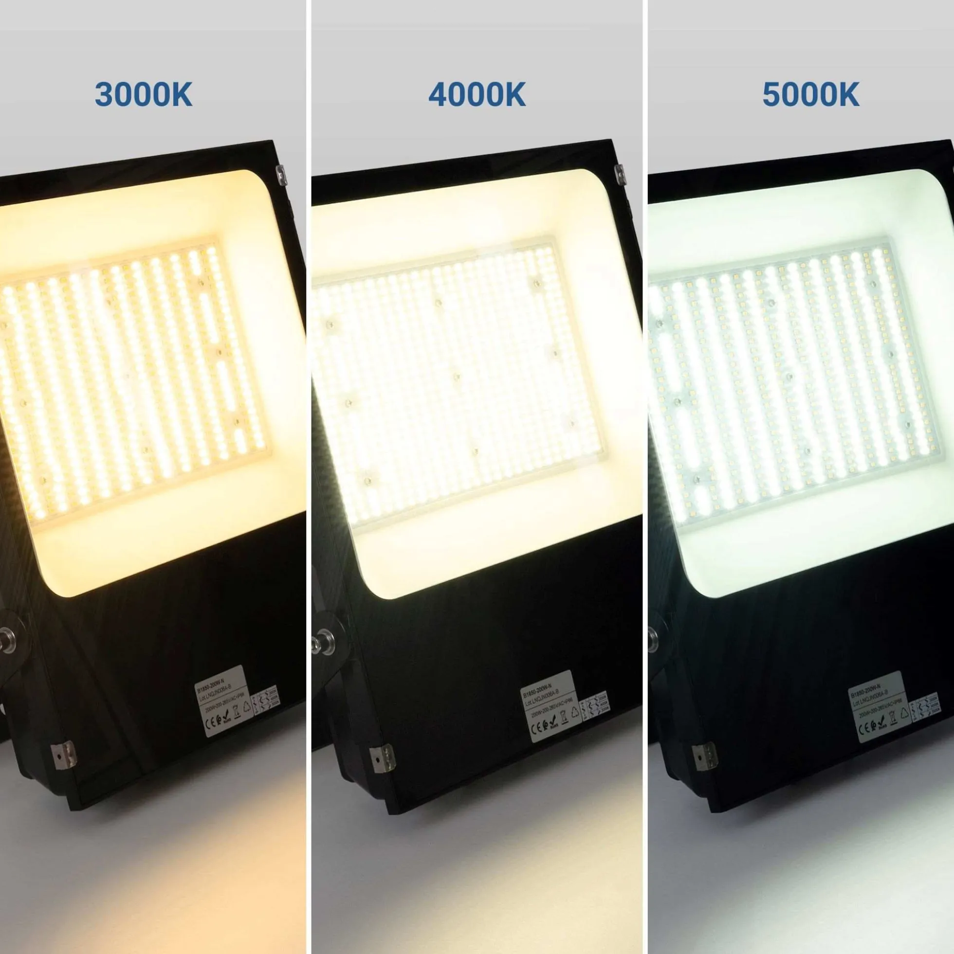 Proyector LED exterior 200W CCT - Serie "PRO" - 110lm/W - IP66