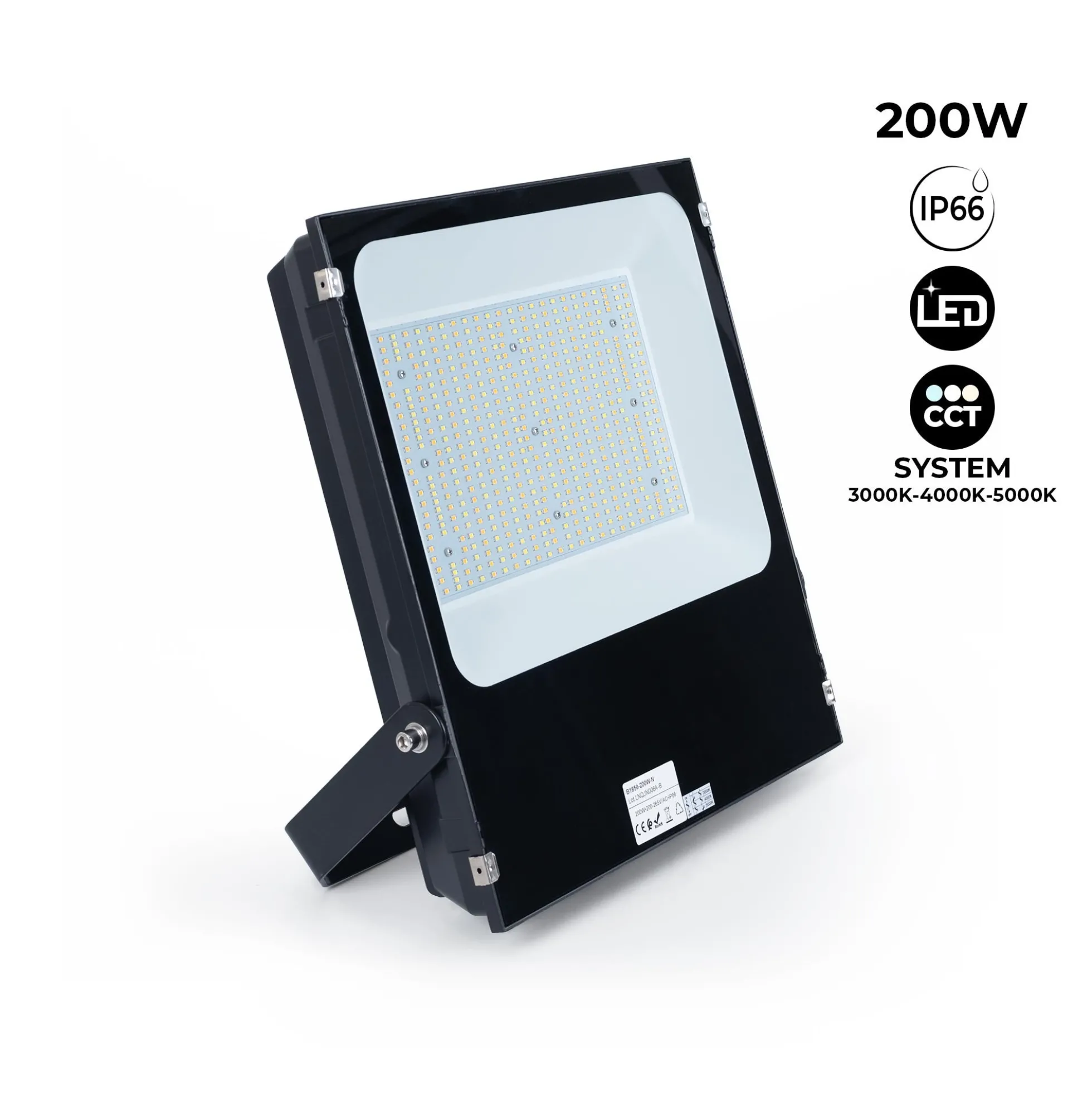 Proyector LED exterior 200W CCT - Serie "PRO" - 110lm/W - IP66