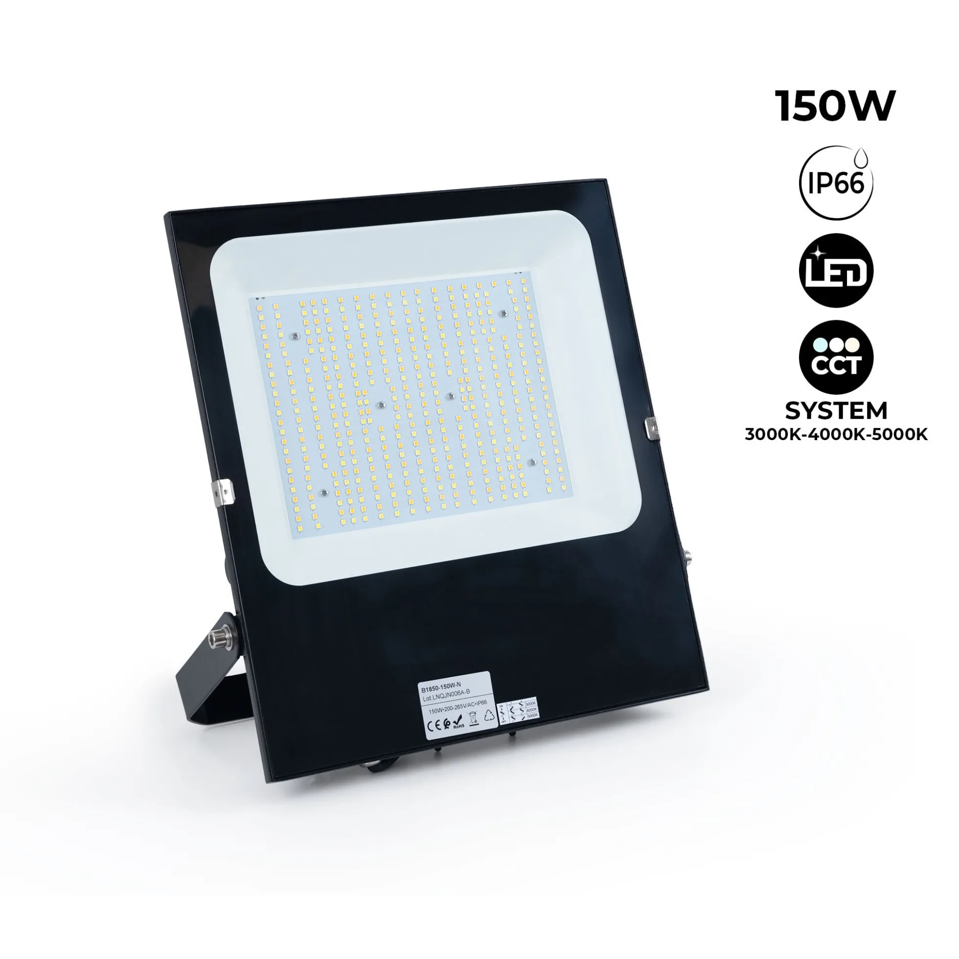 Proyector LED exterior 150W CCT - Serie "PRO" - 110lm/W - IP66