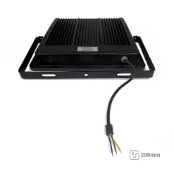 Proyector LED exterior - 200W - Negro - IP65 - 6000K