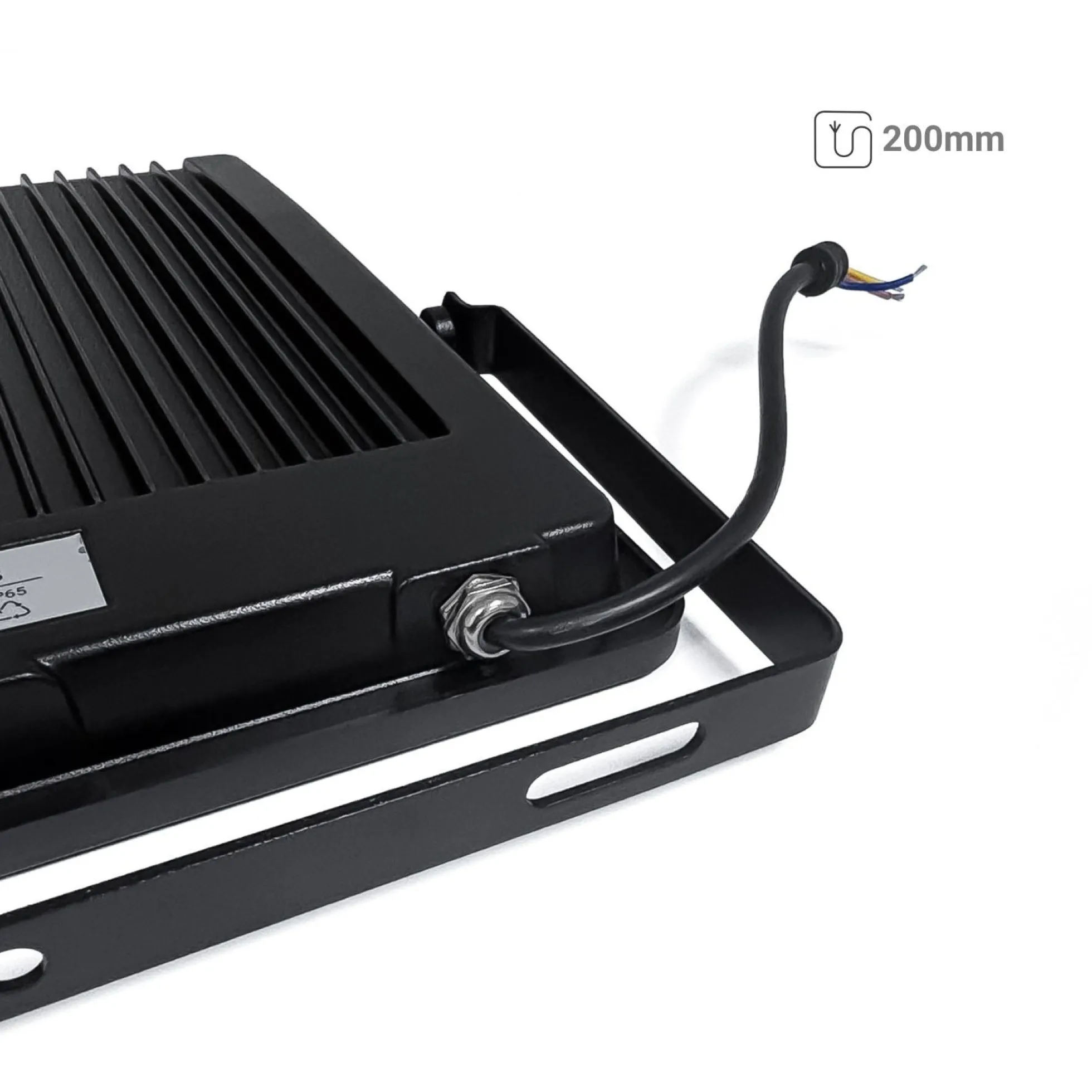 Proyector LED exterior - 150W - Negro - IP65 - 6000K