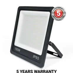 Proyector LED exterior - 150W - Negro - IP65 - 6000K