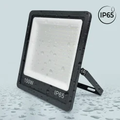Proyector LED exterior - 150W - Negro - IP65 - 6000K