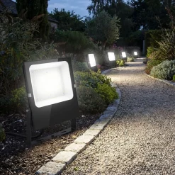 Proyector LED exterior 100W - 12-24V DC - 120º - IP66
