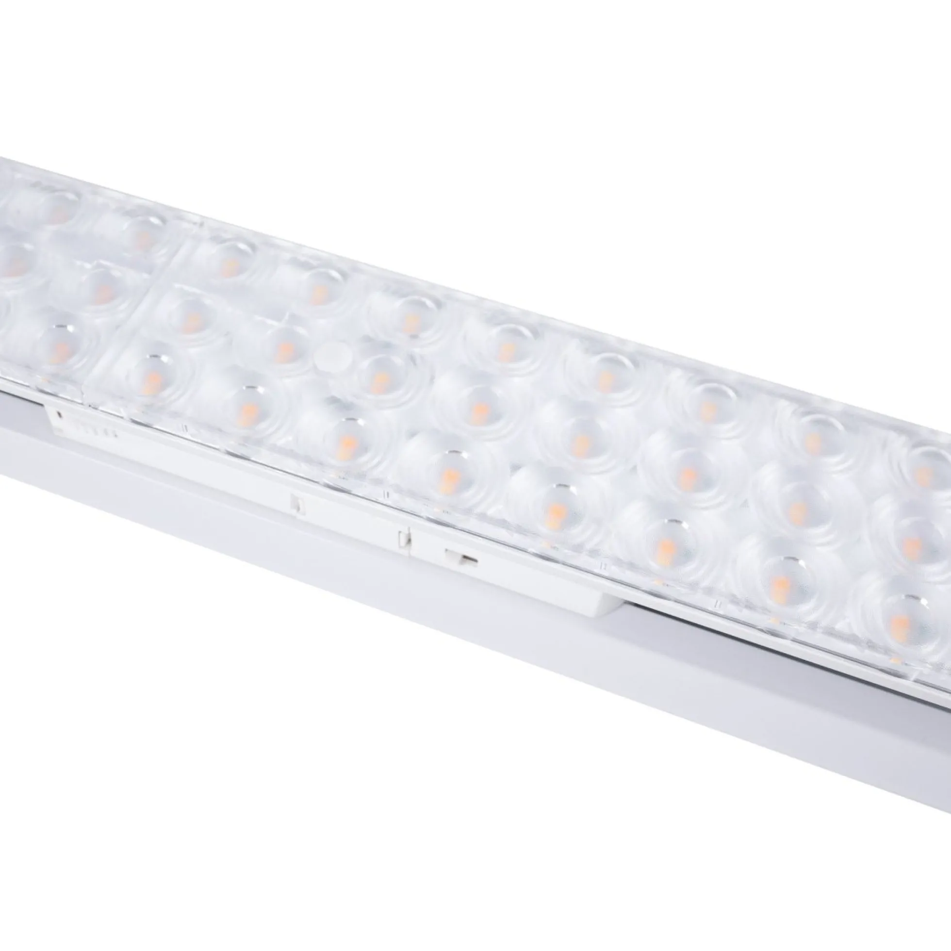 Proyector LED lineal orientable para carril trifásico 40W - CCT - CRI90 - Driver KGP