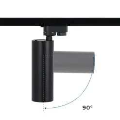 Proyector LED para carril monofásico - CCT - 15W - CRI 90 - Driver KGP