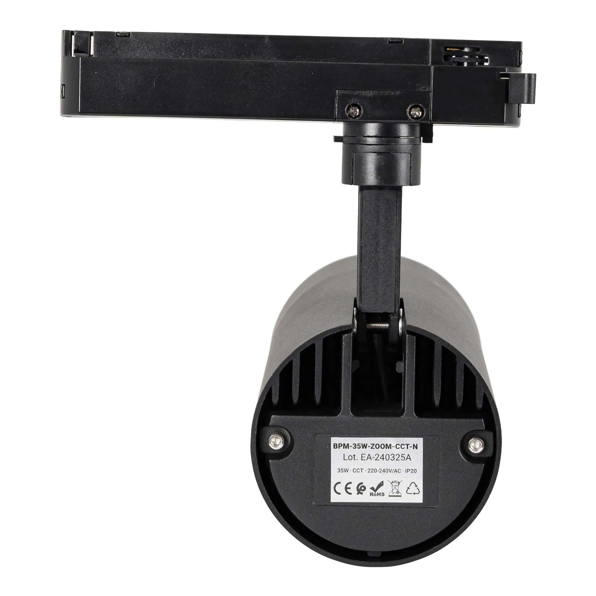 Proyector LED para carril Monofasico 35W CCT - ZOOM 20º- 60º - CRI 90