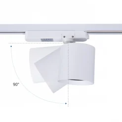 Proyector LED para carril monofásico 40W - Panaderías