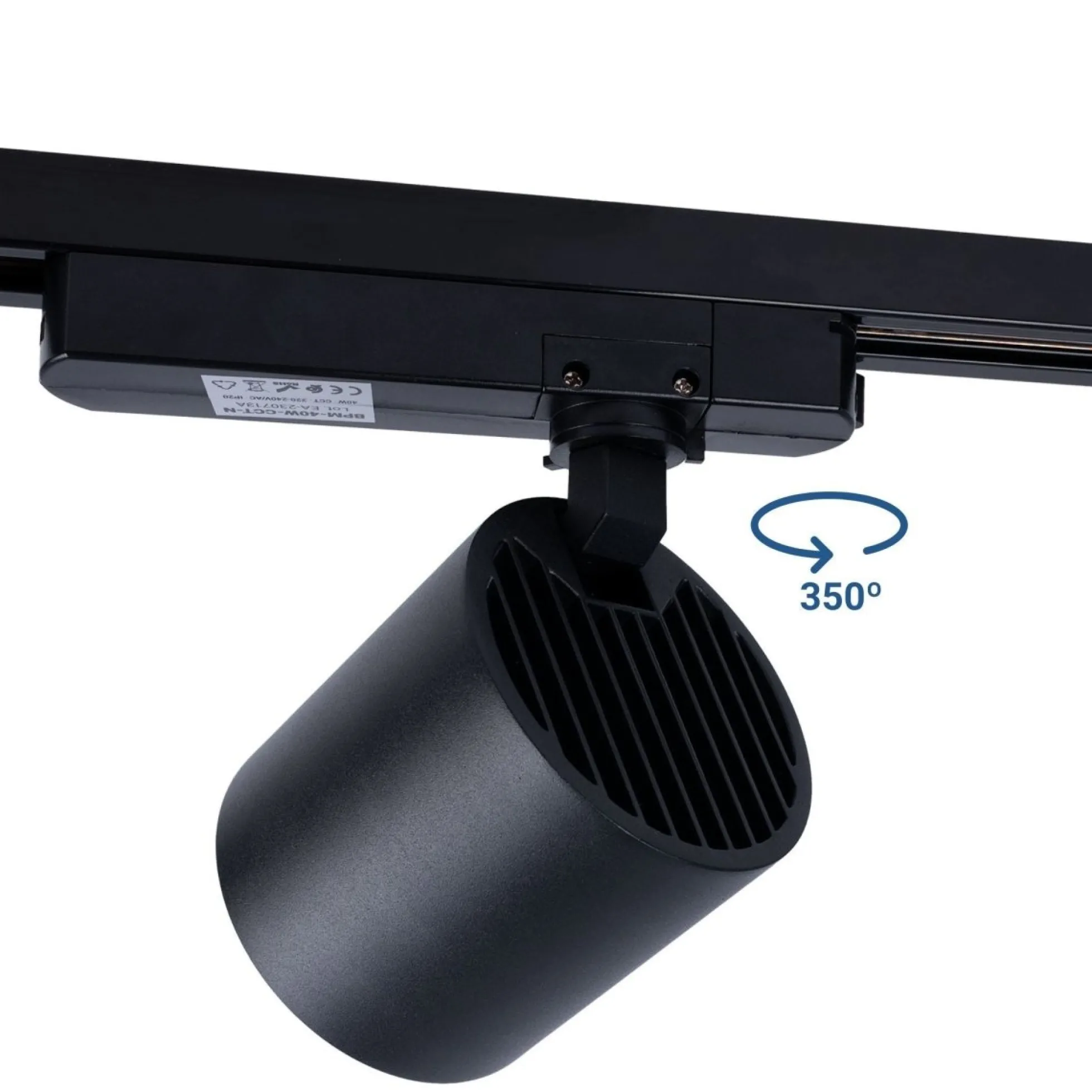 Proyector LED para carril monofásico 40W - Panaderías