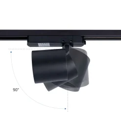 Proyector LED para carril monofásico 40W - Carnicerías