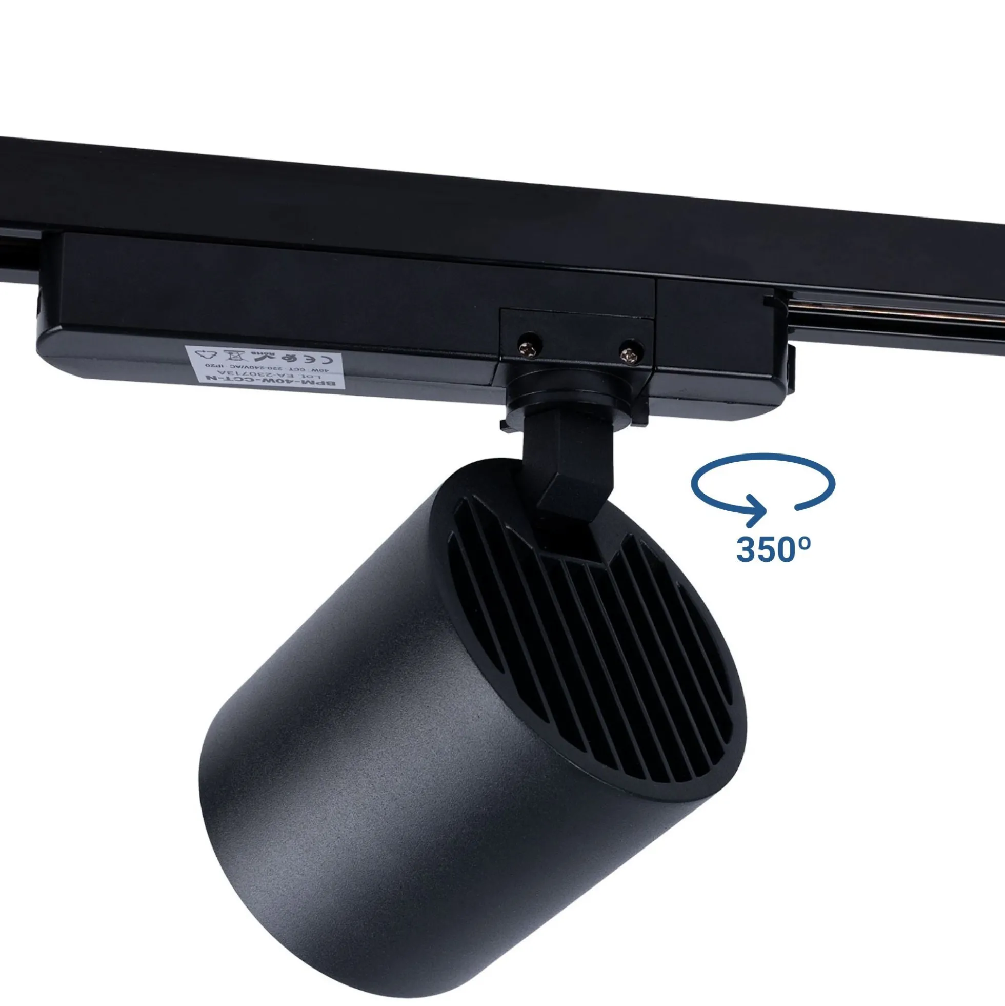 Proyector LED para carril monofásico 40W - Carnicerías