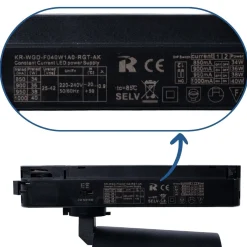 Proyector LED para carril monofásico 40W - Carnicerías