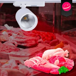 Proyector LED para carril monofásico 40W - Carnicerías